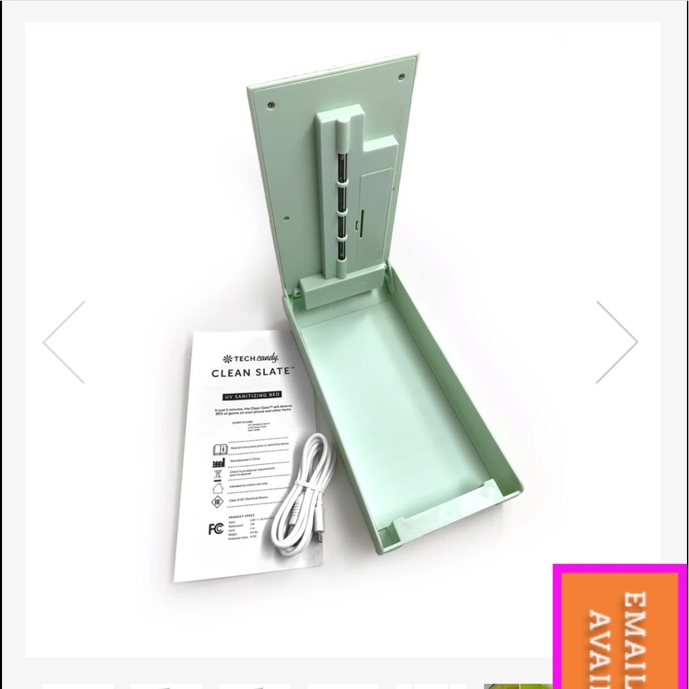 TECH Candy UV Sanitizer mint green w/ batteries